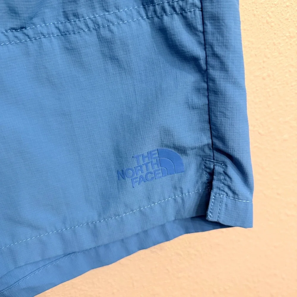 The North Face Mens Class V Pull-on Ripstop Shorts Blue Small NF0A55V8